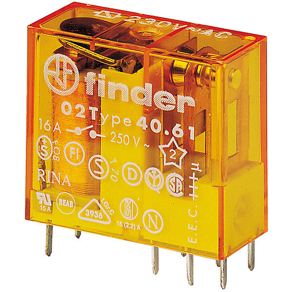 Finder Steck/Printrelais 1W,16A 40.61.8.230.4000